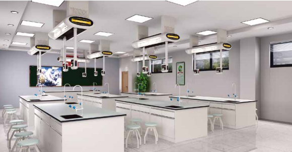 智慧化學(xué)生物吊裝系統(tǒng)實驗室